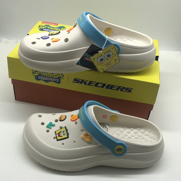 Skechers Sponge Bob Squarepants  Women's Patrick Foamies Size 7 - Picture 8 of 16